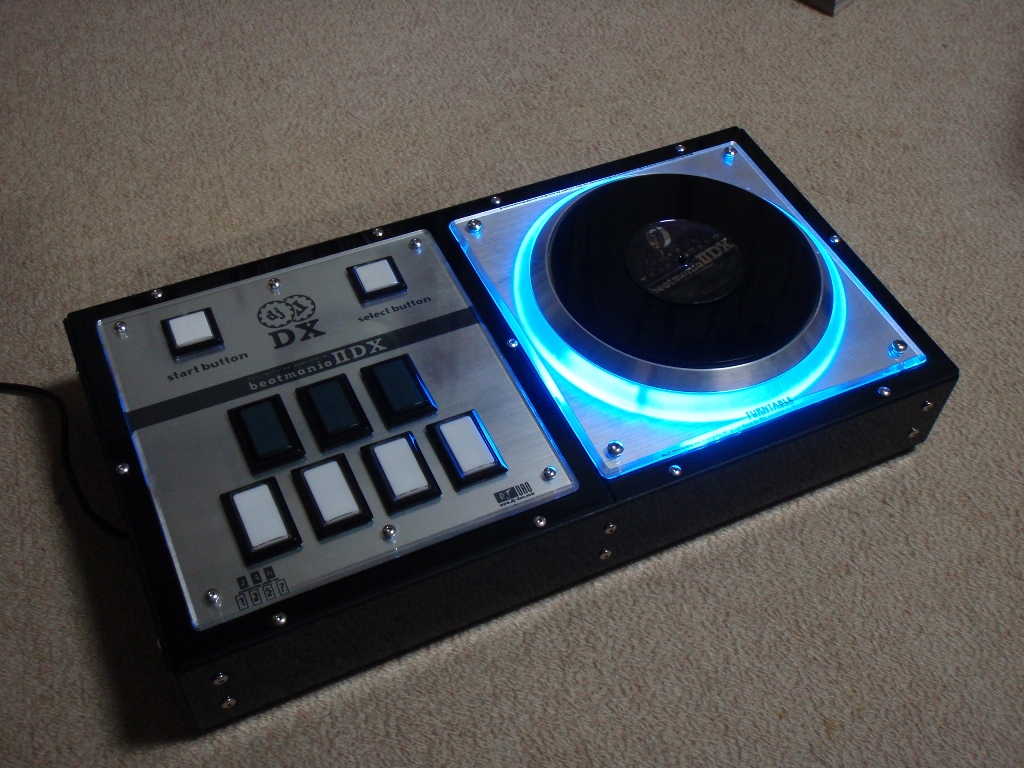 Beatmania IIDX コントローラー DAOコン FP7 EMP 三和ボタン EMP皿 